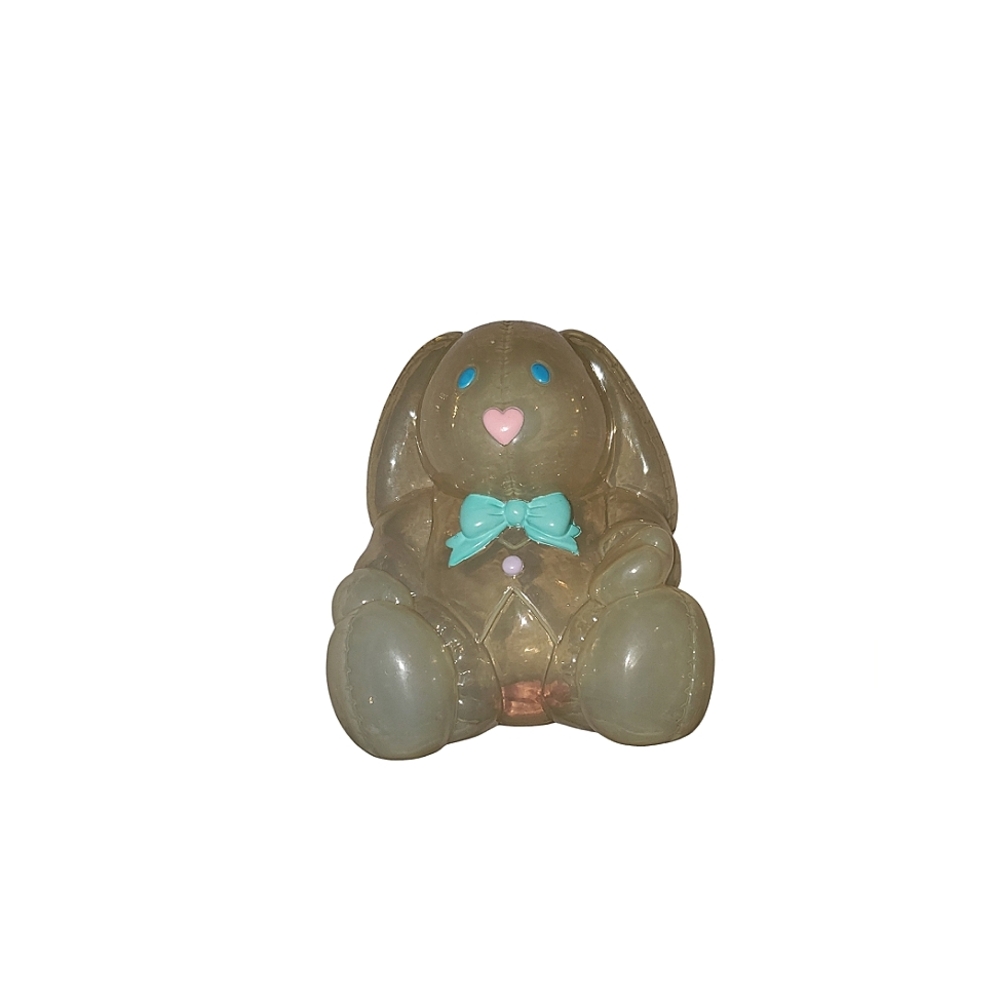 Vintage Russ plastic bunny candy container